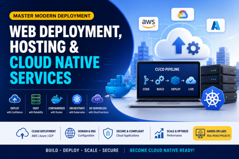 FSWD:Web Deployment, Hosting and Cloud Native Service[L]