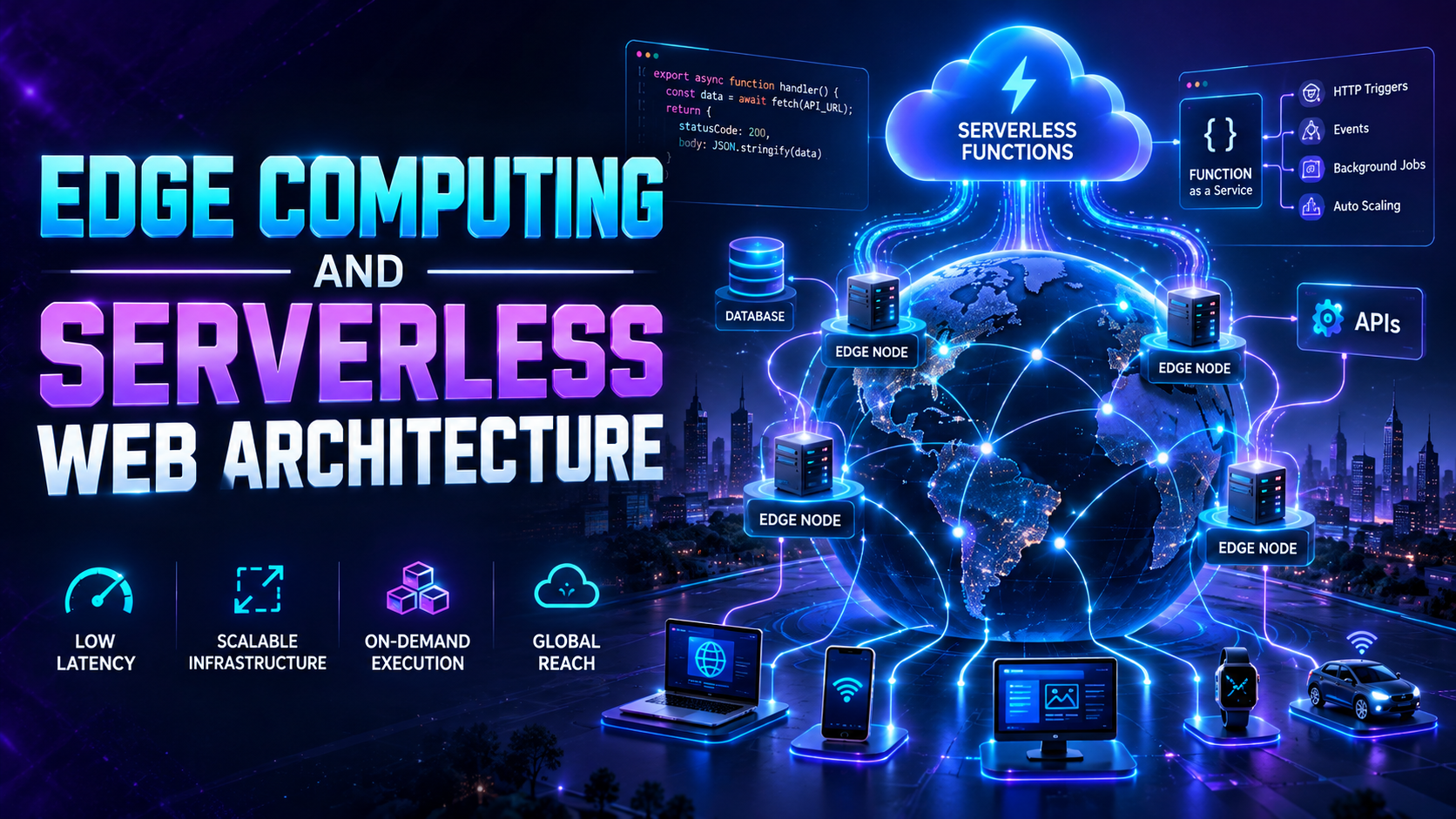 Full Stack Web Developer Diploma:Edge Computing and Serverless Web Architecture