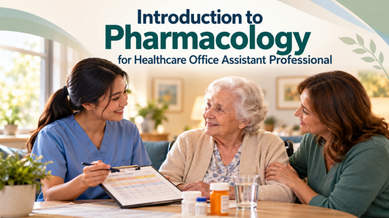 Healthcare Office Assistant Professional: Introduction to Pharmacology